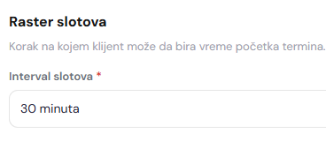 Koliko dana unapred se zakazuje
